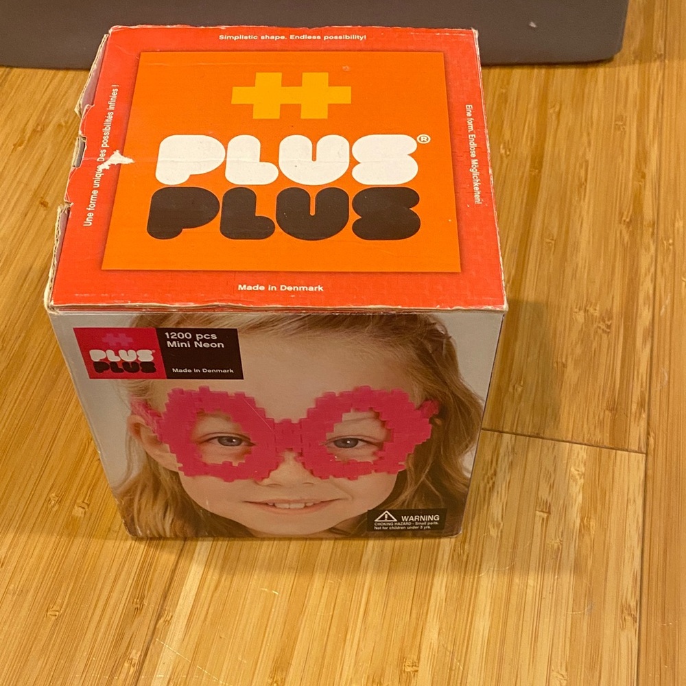 PULS PLUS Mini Neon Building Set - Pink